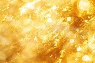 金色梦幻光斑背景图