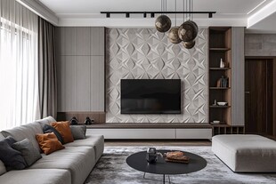 现代简约风客厅优雅空间