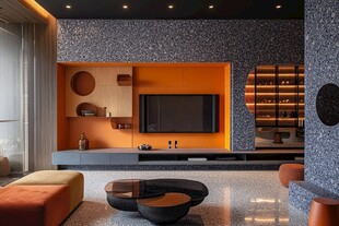 现代时尚客厅空间设计