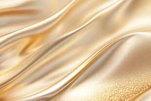 金色绸缎质感背景纹理