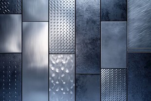 金属质感纹理拼接图案