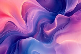 梦幻流体色彩抽象背景图