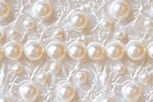 精致珍珠纹理图案