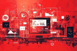 科技数据场景中的电子设备