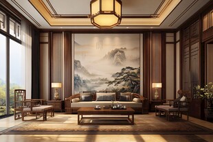 中式典雅客厅 尽显东方韵味