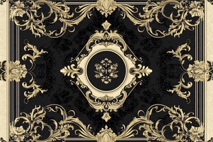 黑金奢华古典花纹装饰图案