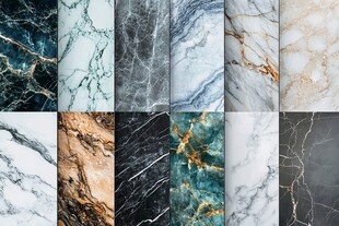 多样大理石纹理素材集合
