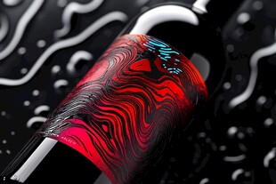 个性红酒瓶身设计展示