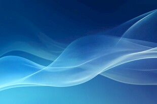 蓝色动感线条抽象背景图