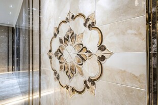 奢华瓷砖拼花 尽显空间格调