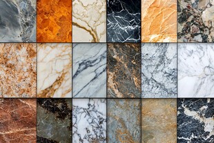 多样大理石纹理展示