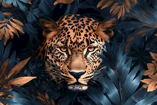 丛林中的猎豹