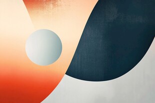 抽象几何色彩艺术背景图