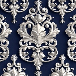 欧式奢华花纹背景图案