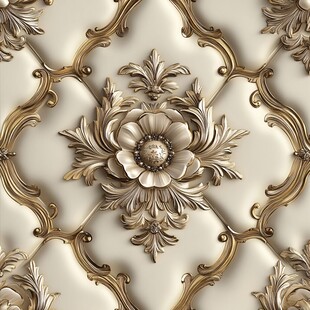 欧式奢华雕花墙面装饰