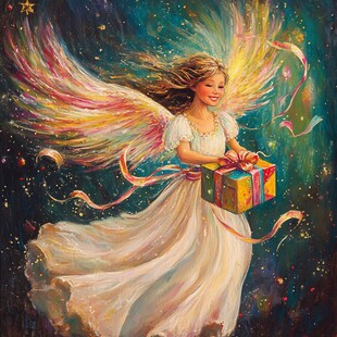 梦幻天使携礼飞舞