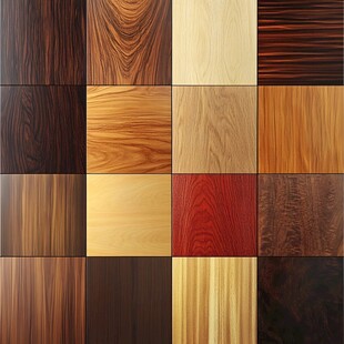 多样木纹材质展示图