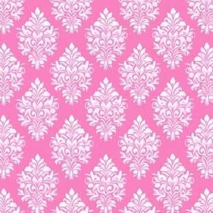 粉色锦缎花纹无缝图案