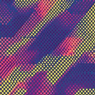 炫彩半调图案背景纹理