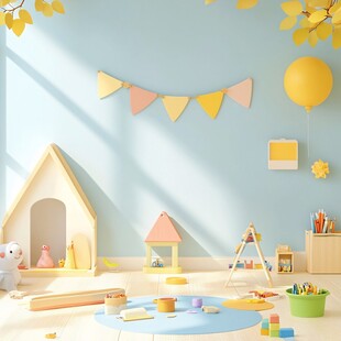 童趣儿童房 温馨玩耍小天地