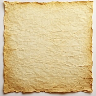复古皱巴巴的旧纸张背景