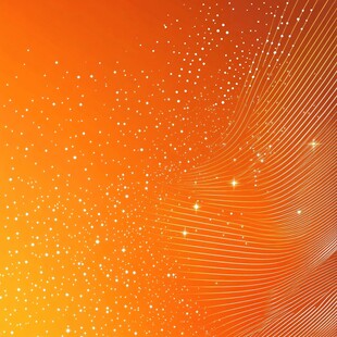 橙色渐变线条闪烁背景图