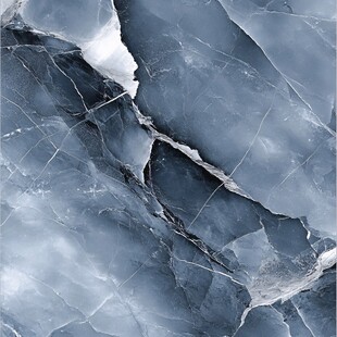 深邃蓝灰大理石纹理图案