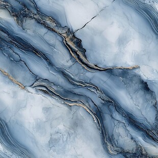 蓝金大理石纹理精美图案