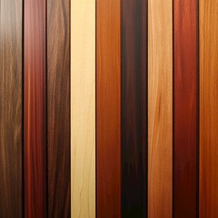 多样实木板材纹理展示