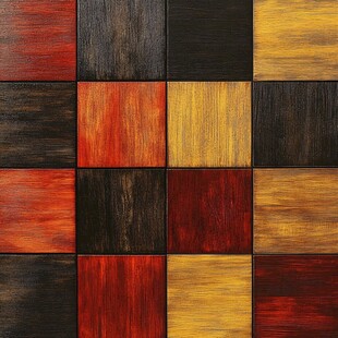 多彩木纹拼接纹理图案