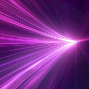 梦幻紫光线束科技背景图