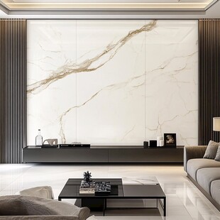 现代奢华大理石客厅背景墙