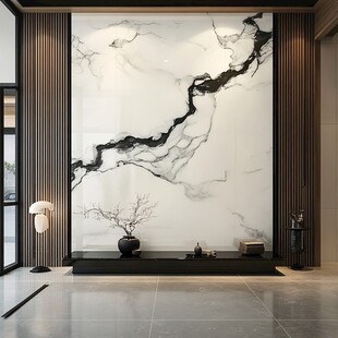 现代风大理石纹理客厅背景墙
