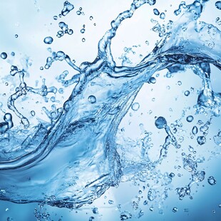 灵动水花 清澈水之跃动