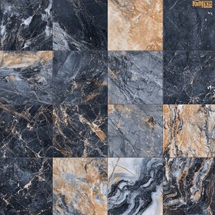 多样大理石瓷砖纹理展示
