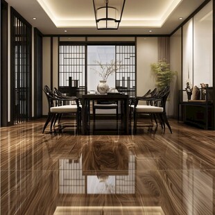 中式风格典雅餐厅空间