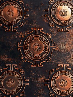 中式古典金属花纹图案