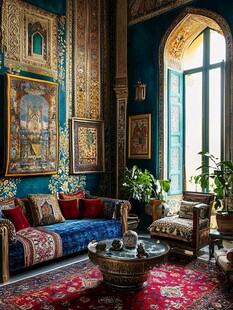 异域风情奢华客厅装饰