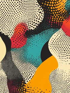 波普风格抽象图案艺术