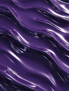 紫色流体质感波浪纹理