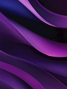 紫色动感波浪抽象背景图