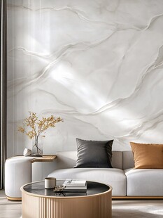 现代简约大理石纹理客厅
