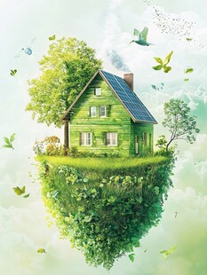 悬浮绿屋 梦幻自然家园