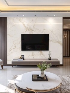 现代简约风客厅电视背景墙