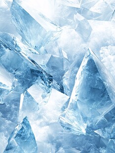 晶莹剔透的梦幻冰晶世界