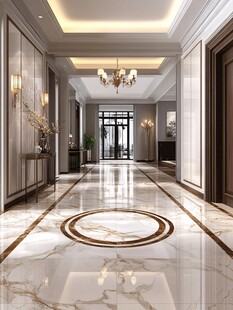 豪华大理石走廊室内设计