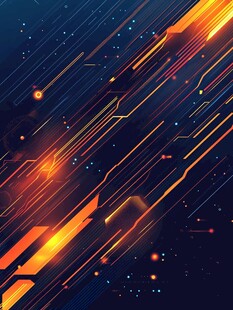 科技动感光线抽象背景图