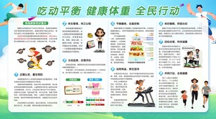 吃动平衡 健康体重