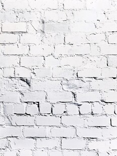白色砖墙纹理背景图