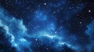 梦幻星空宇宙深邃景象